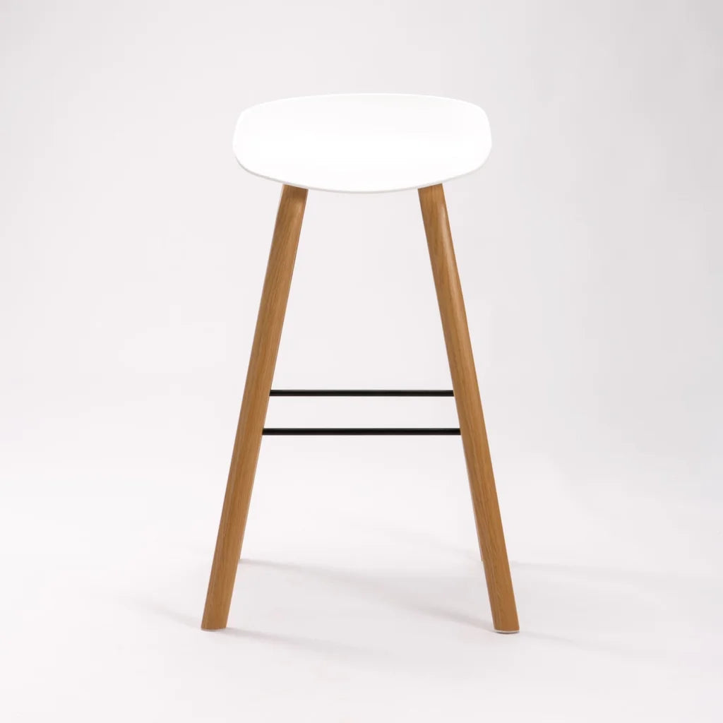 Galliano Luxury Barstool - White