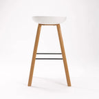 Galliano Luxury Barstool - White