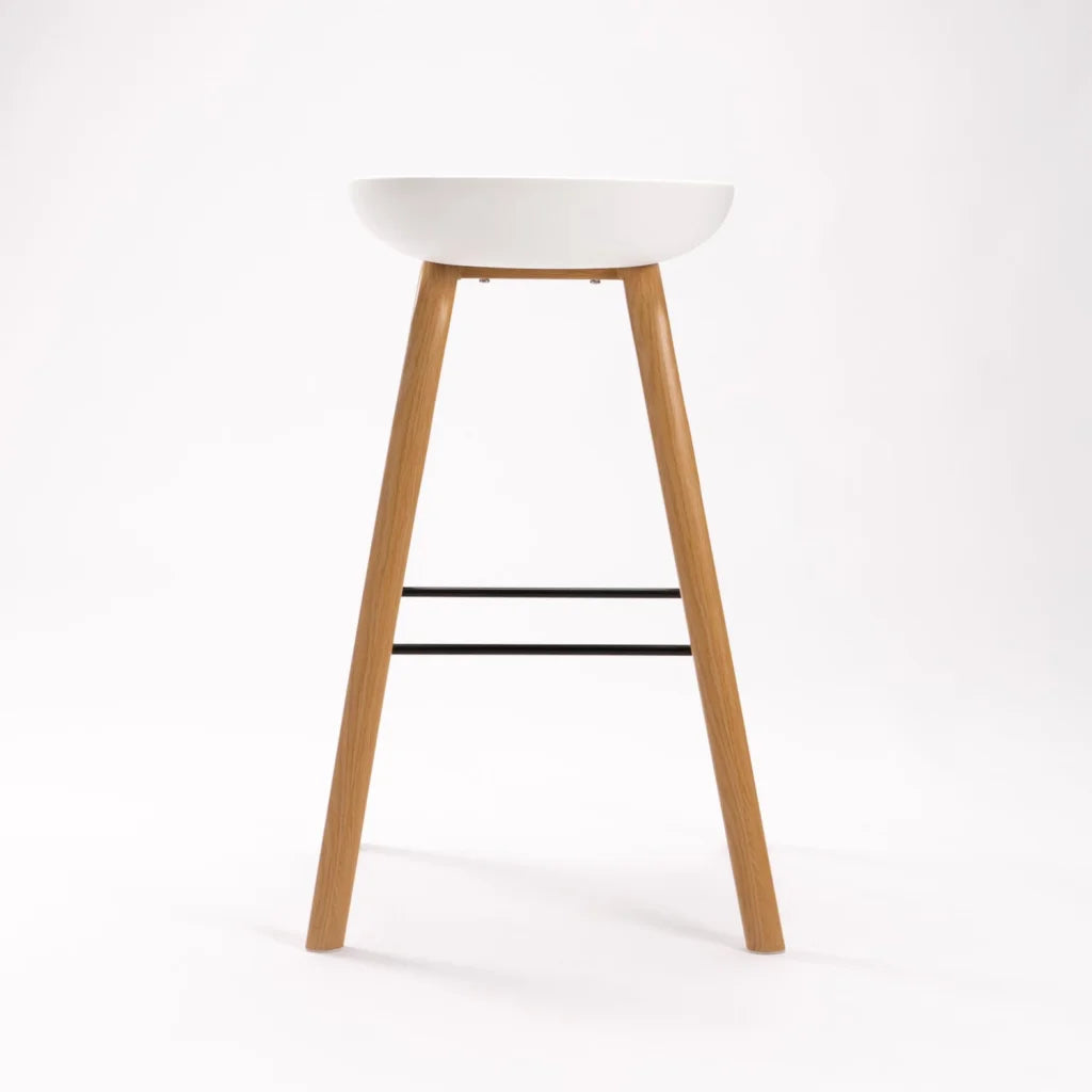Galliano Luxury Barstool - White