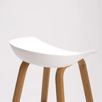 Galliano Luxury Barstool - White