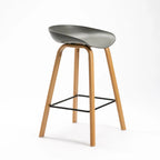 Galliano Luxury Kitchen Stool - Grey