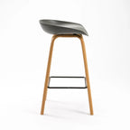 Galliano Luxury Kitchen Stool - Grey
