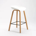 Galliano Luxury Kitchen Stool - White
