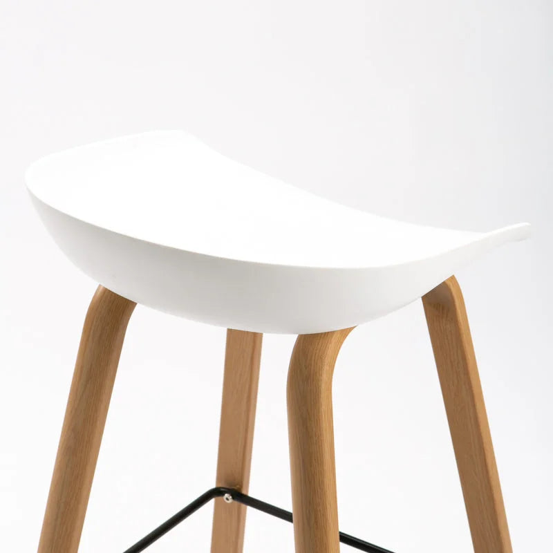 Galliano Luxury Kitchen Stool - White