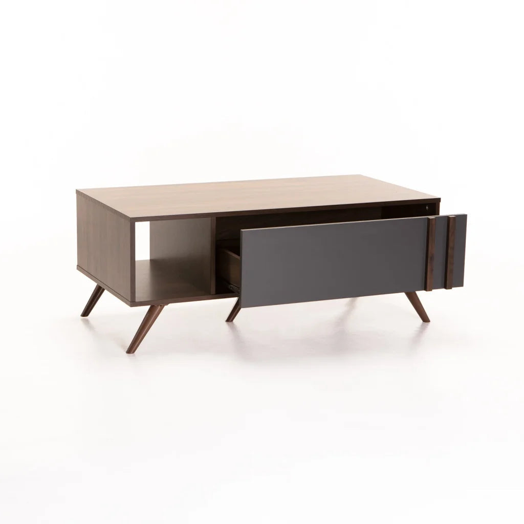 Gin 105x55cm Coffee Table -Walnut