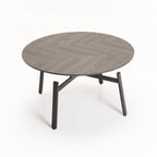 Guinness 80cm Round Coffee Table - Ebony