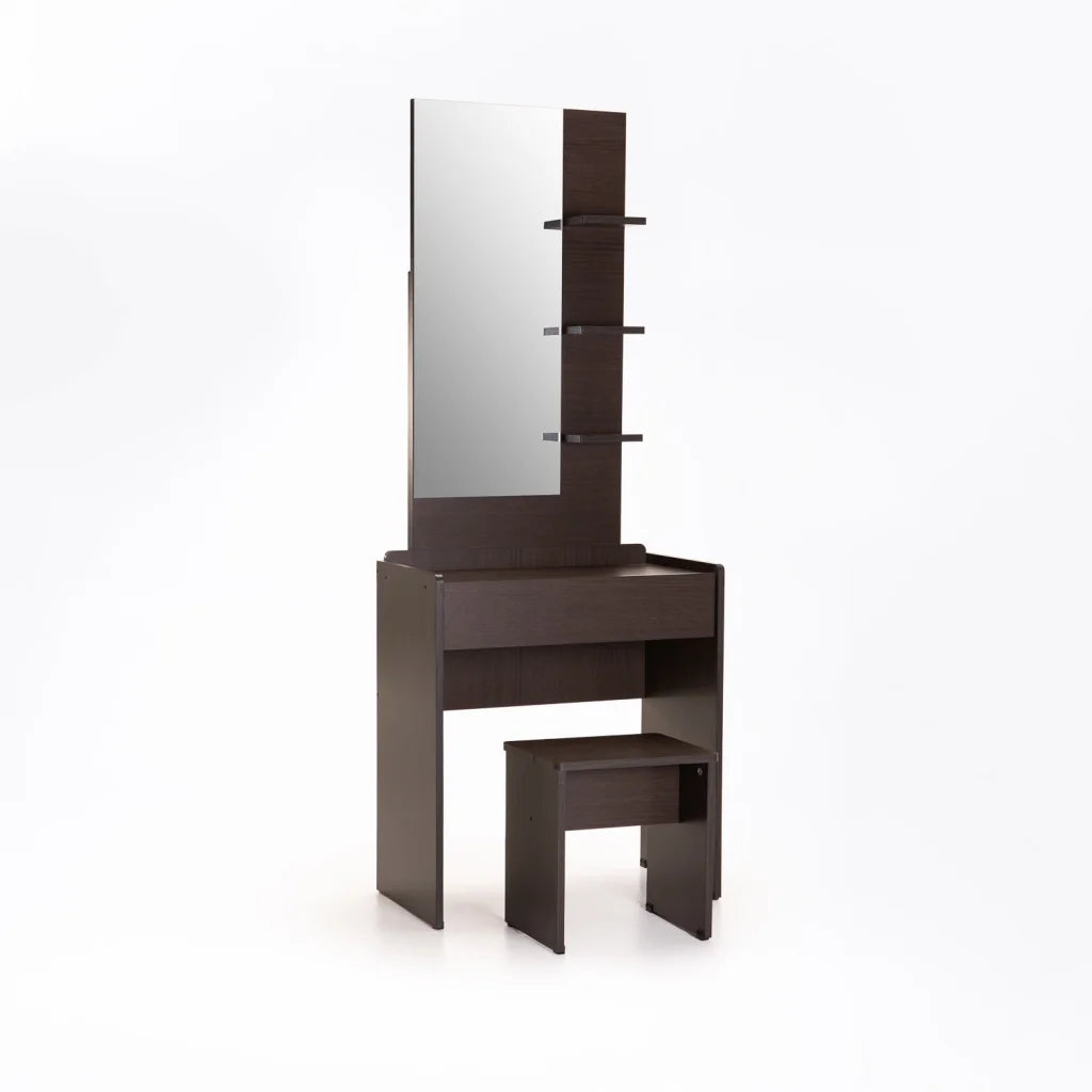 Guthrie Dressing Table & Stool - Wenge
