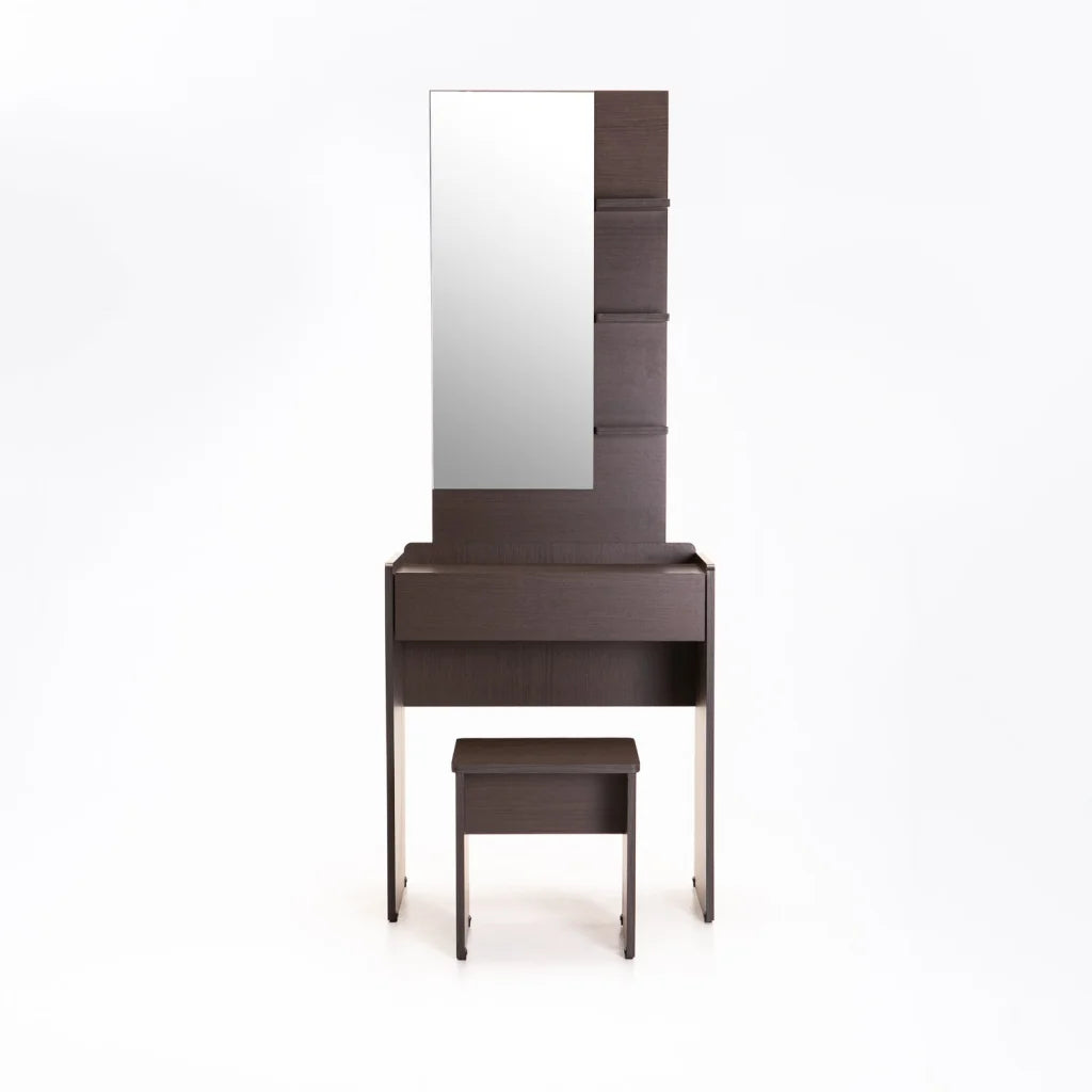 Guthrie Dressing Table & Stool - Wenge