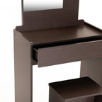 Guthrie Dressing Table & Stool - Wenge
