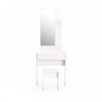 Guthrie Dressing Table & Stool - White