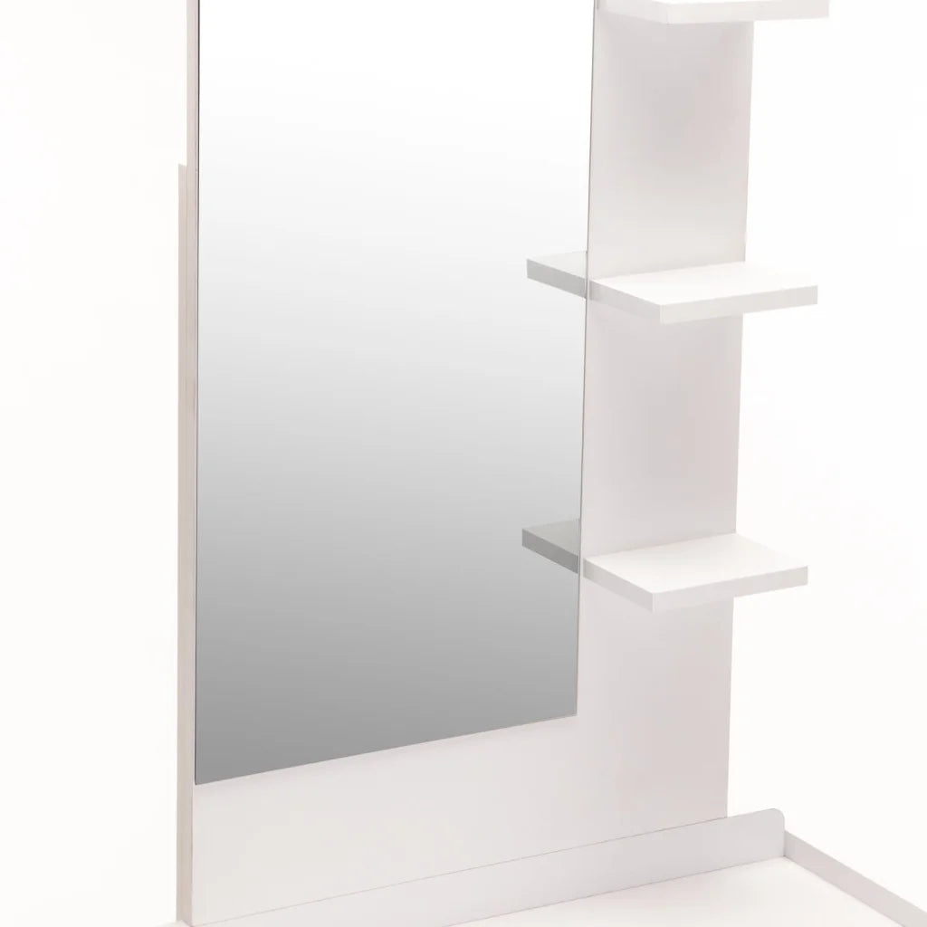 Guthrie Dressing Table & Stool - White