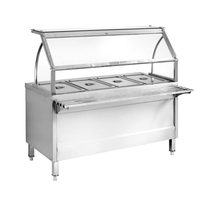 Bain Marie 4 Division Floor Model