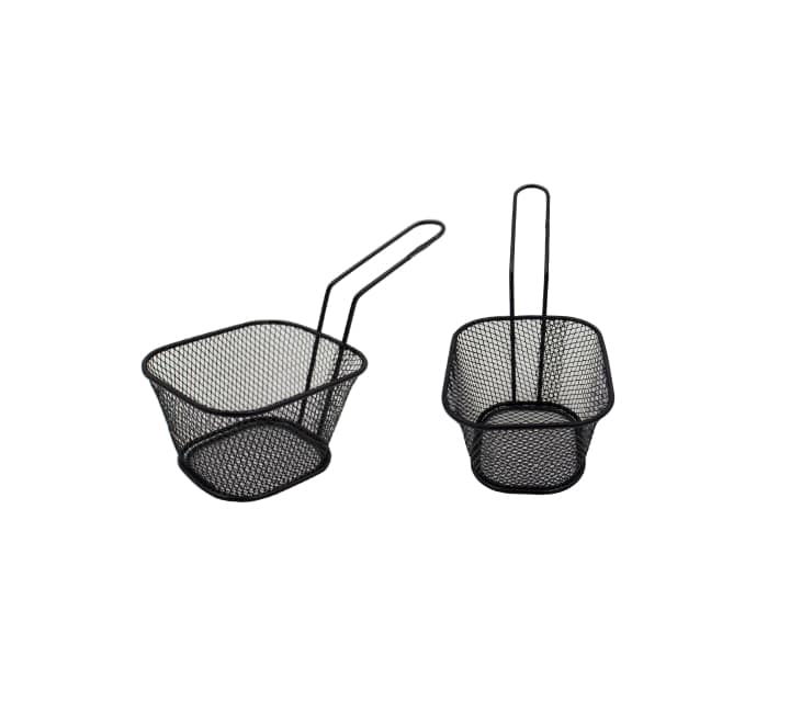 Square Chip Basket 6x6x21cm