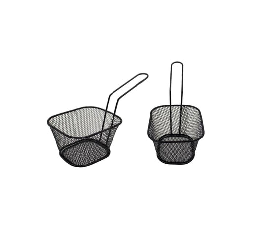 Square Chip Basket 6x6x21cm