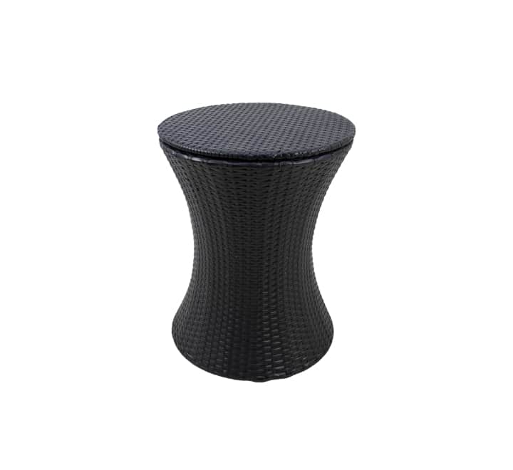 Rattan Ice Bucket Table