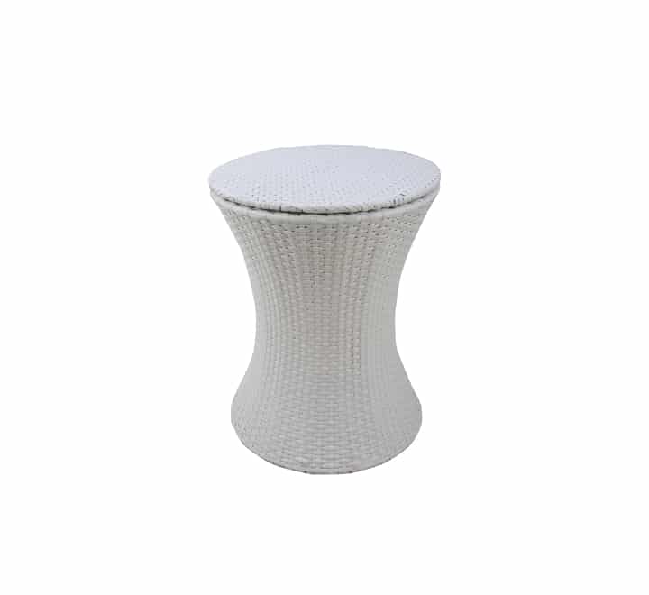 Rattan Ice Bucket Table