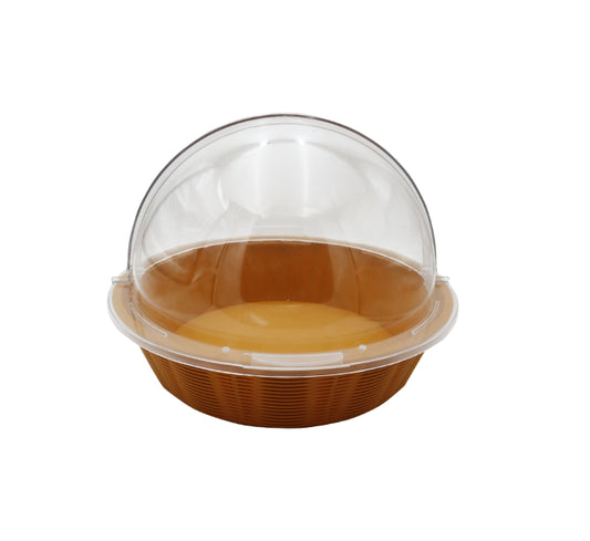 Plastic Round Display Basket with Dome