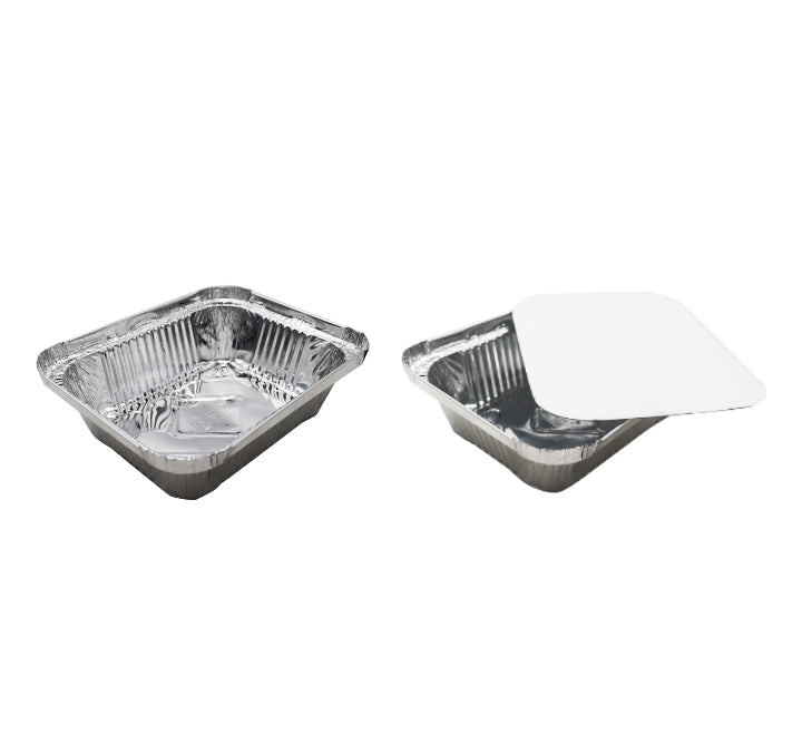Foil Container with Lid 8pc