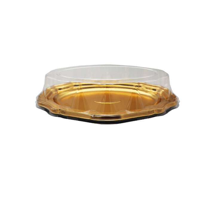Disposable Oval Plastic Serving Tray 41x27cm