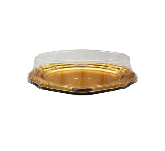 Disposable Oval Plastic Serving Tray 41x27cm