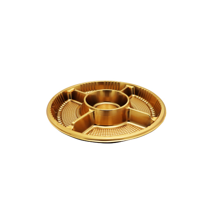 Disposable Multi Grid Sushi Tray 26x26cm