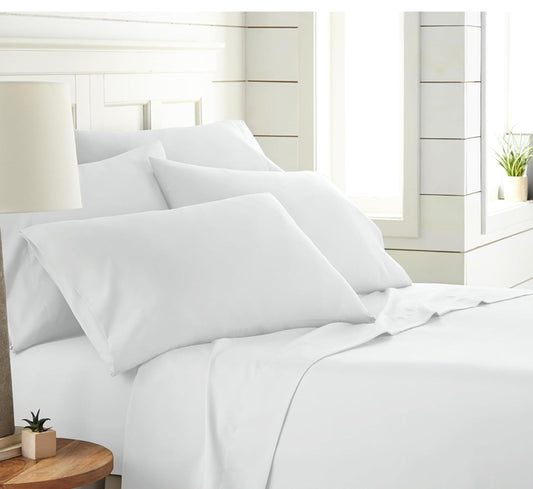 180 Thread Count White Pillowcase