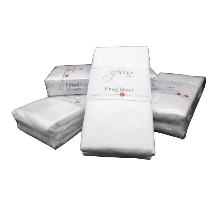 180 Thread Count Fitted Sheet 35cm