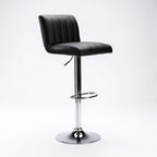 Hennessy Leather Touch Barstool - Black