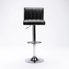 Hennessy Leather Touch Barstool - Black