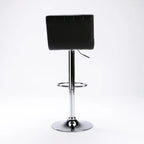 Hennessy Leather Touch Barstool - Black
