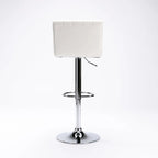 Hennessy Leather Touch Barstool - White