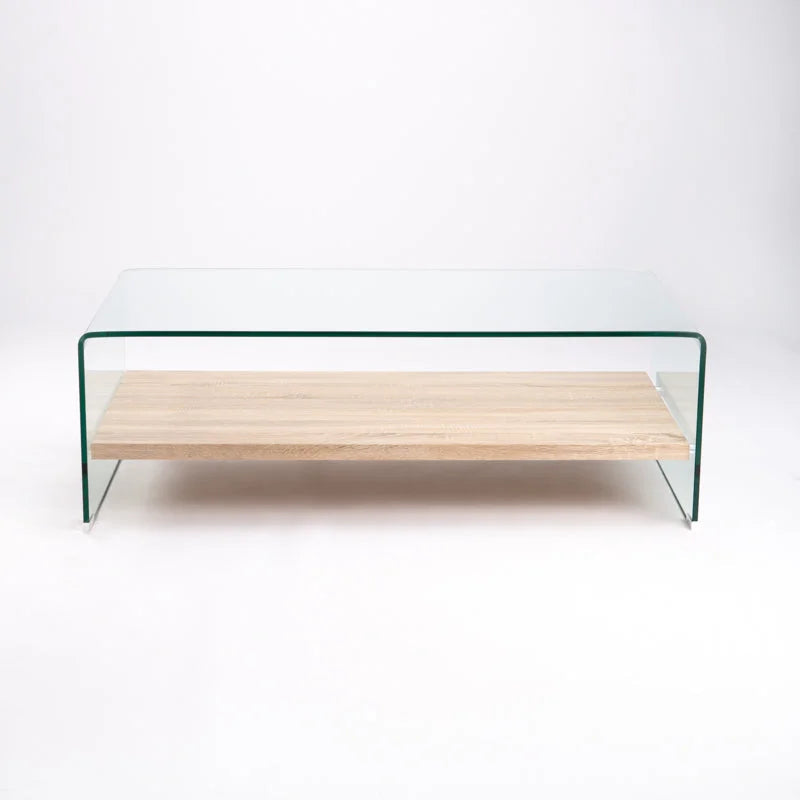 Hooch 120x60cm 12mmTempered Glass Coffee Table