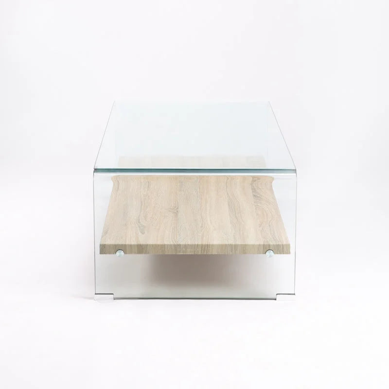 Hooch 120x60cm 12mmTempered Glass Coffee Table