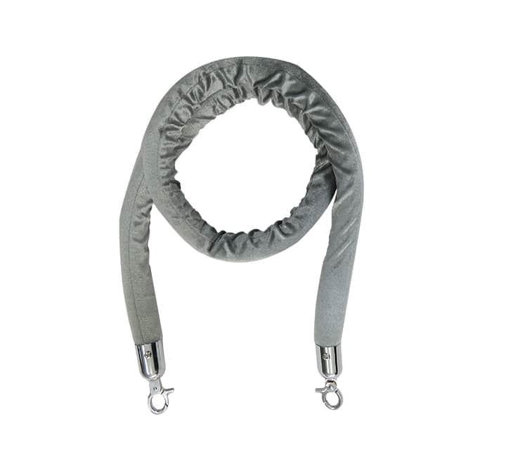 Velvet Stanchion Rope With Silver Clip