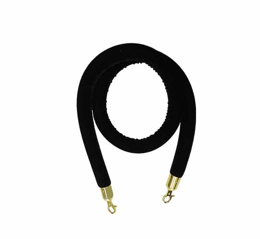 Velvet Stanchion Rope With Gold Clip
