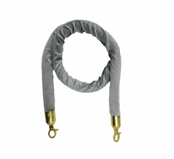Velvet Stanchion Rope With Gold Clip