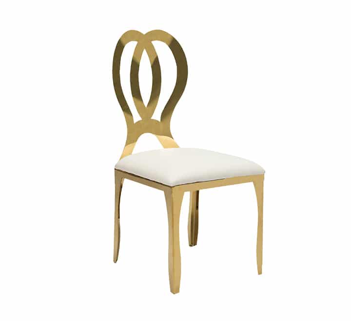 Gold infinity chair