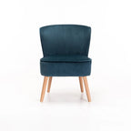 Indira Velvet Chair - Blue