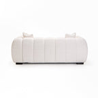 Jacottet Fabric 2 Seater Couch - Oatmeal
