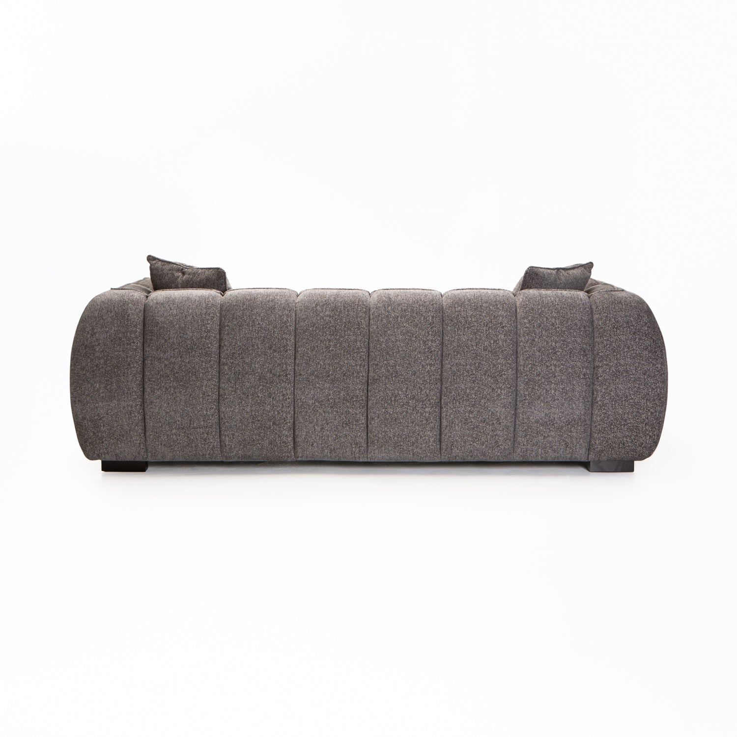 Jacottet Fabric 3 Seater Couch - Grey