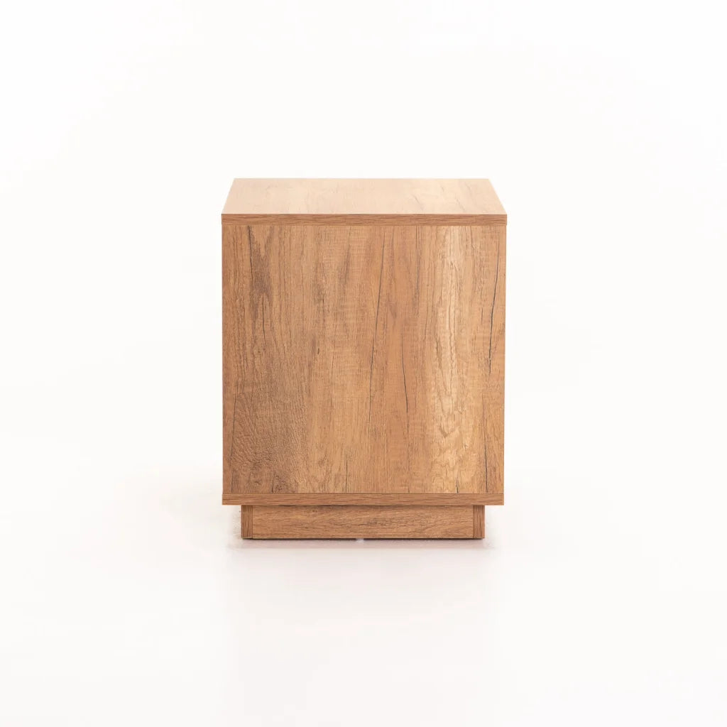 Jicama 1 Drawer Pedestal - White