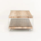 Juju 110x55 8mm Tempered Glass Coffee Table