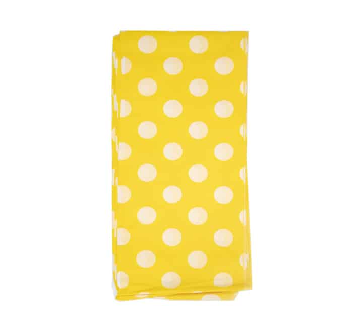 Polka Dot Plastic Table Cloth