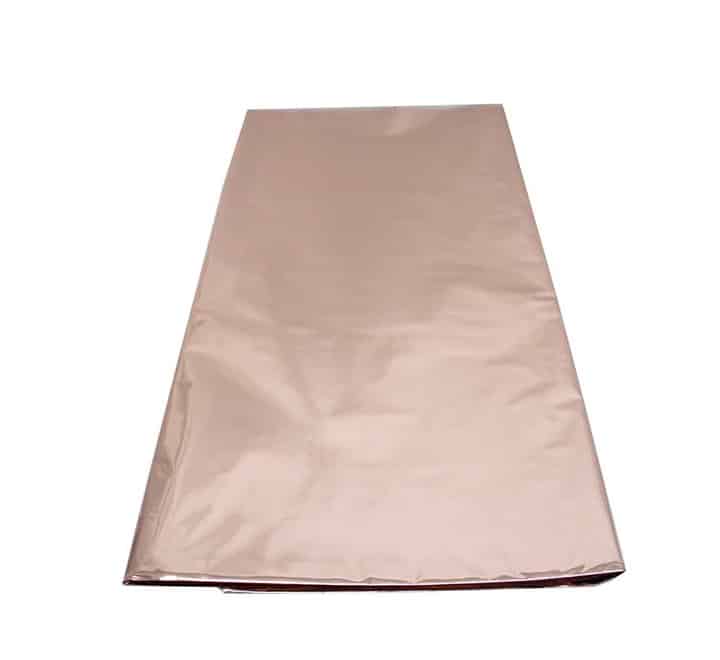 Metallic Plastic Table Cloth