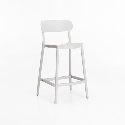 Kim Kitchen Stool - Light Grey