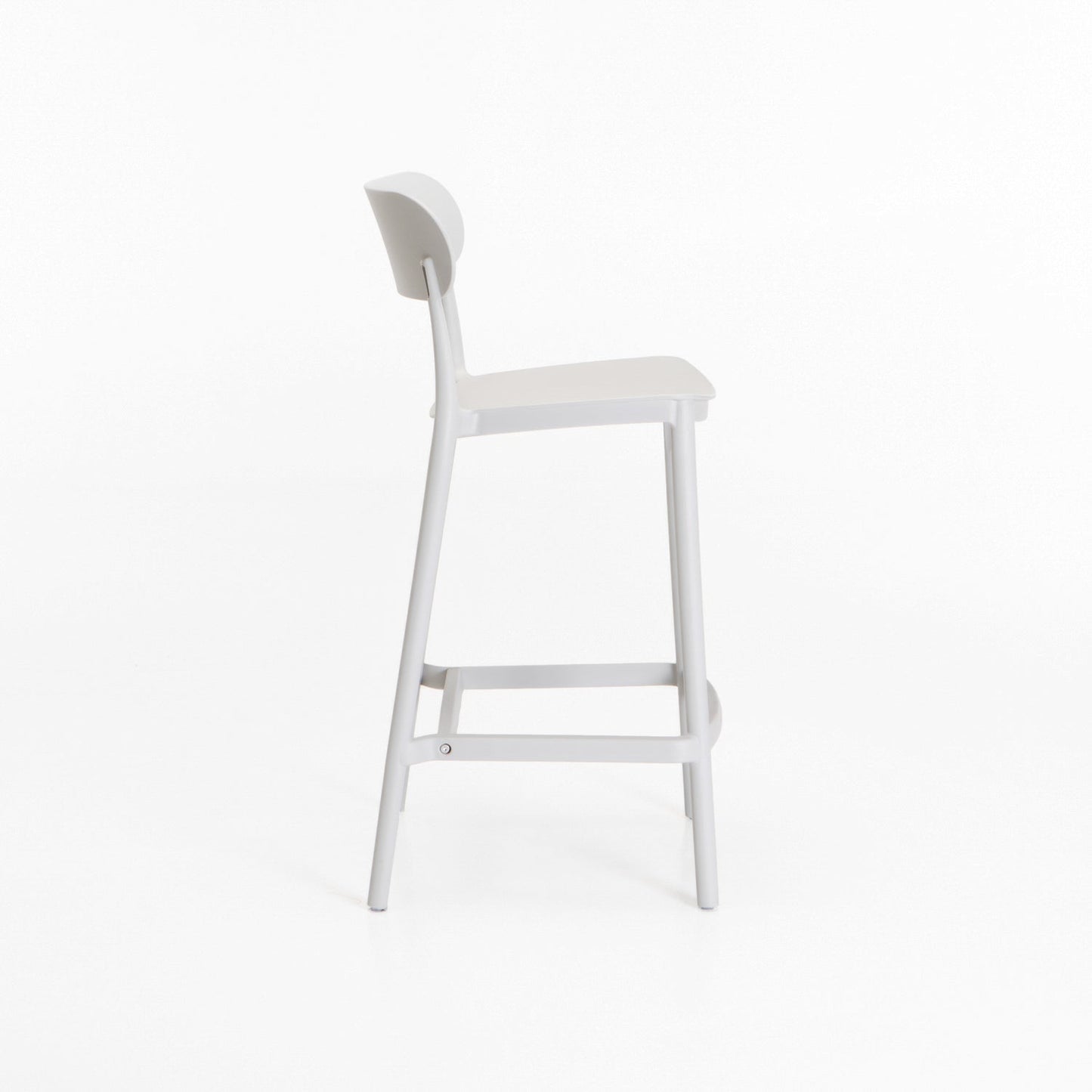 Kim Kitchen Stool - Light Grey