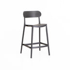 Kim Kitchen Stool - Dark Grey