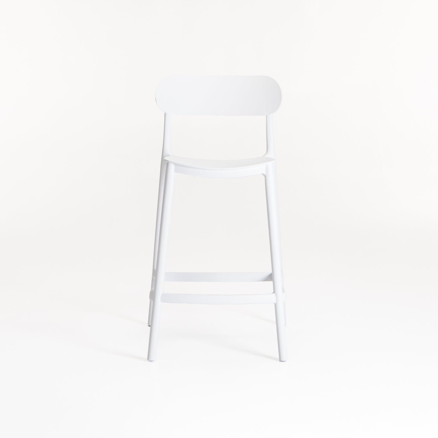 Kim Kitchen Stool - White