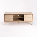 Kumara 120cm 2 Door TV Unit - Light Oak