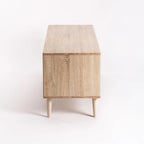 Kumara 120cm 2 Door TV Unit - Light Oak